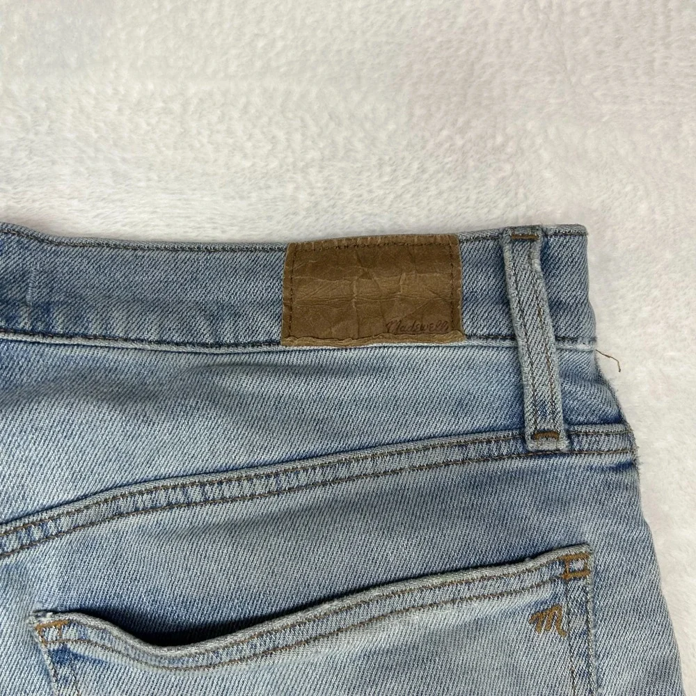 Madewell The Perfect Vintage Straight Jeans Mens Blue Denim Button Fly - 33X29.5